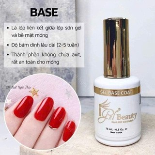 Base top Igel nhập khẩu Mỹ chính hãng (15ml) - Sơn gel liên kết và top phủ bóng cao cấp tiêu chuẩn USA