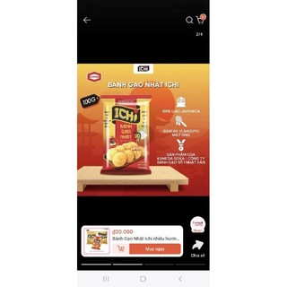 Bánh gạo ichi nhật 180g