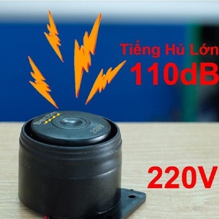 Còi Hú Báo Động Điện Tử 220V Decom - Tiếng Hú Lớn, Lắp Thiết Bị Báo Trộm, Âm Thanh Rõ Ràng