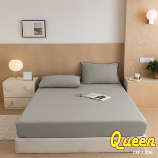 Bộ ga giường cotton tici Drap trải giường 1m2, 1m4, 1m6x2m, 1m8x2m, drap HQ nệm dưới 10cm - Queende