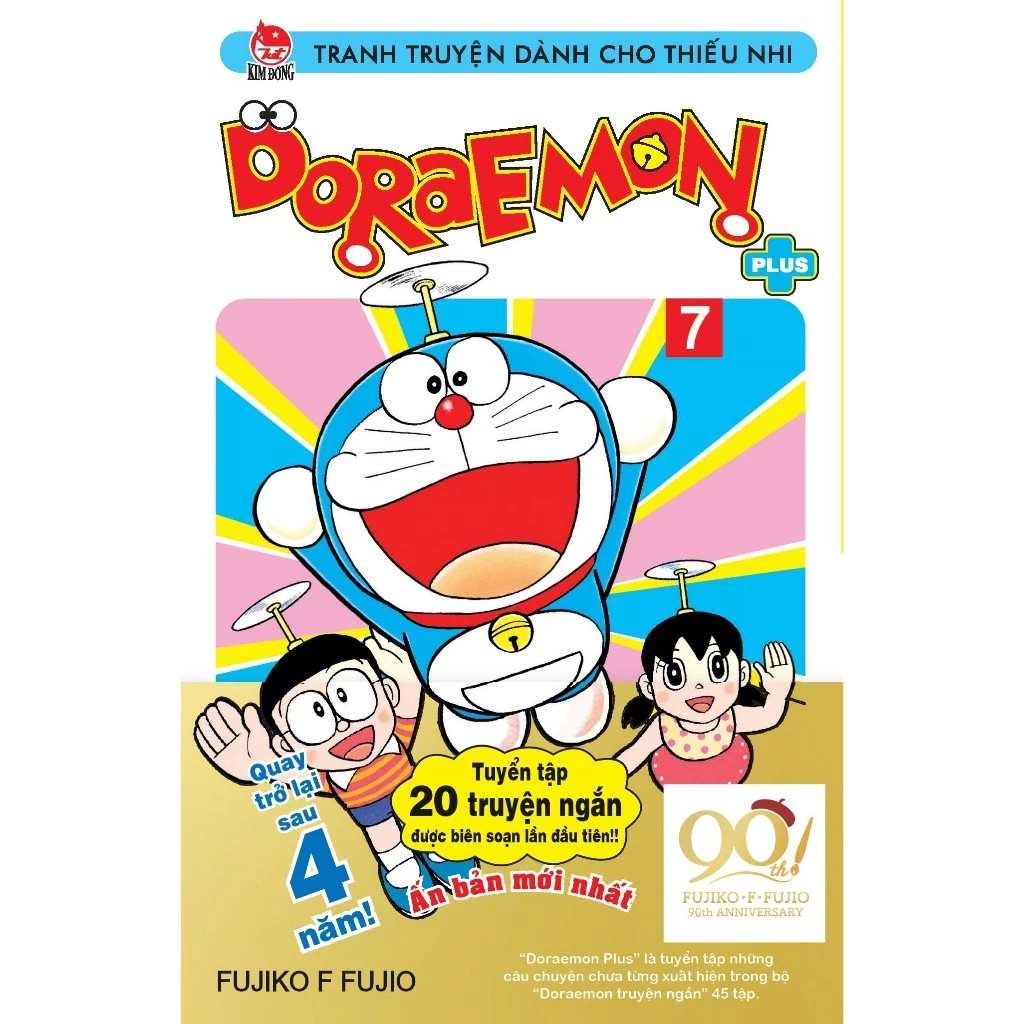 Truyện tranh Doraemon Plus - Tập 7 - Bản bìa rời - Fujio F. Fujio - NXB Kim Đồng