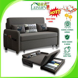 Giường gấp gọn thông minh, sofa bed, ghế giường xếp gọn đa năng, khung thép Cacbon chắc chắn tặng gối trị giá 450K