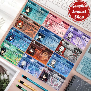 [FULL NHÂN VẬT] Ảnh ID card danh thiếp Genshin Impact