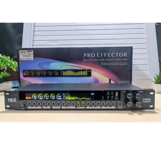 Vang cơ lai số Nex FX90 LUXURY Tích hợp chống hú, lọc xì. Đầy đủ cổng kết nối- Dàn đèn nháy