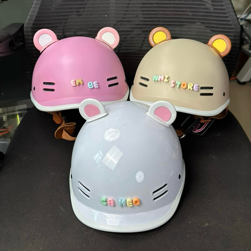 Pastel Pink · Tai gấu