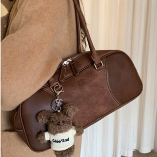 Túi nữ Túi CHIO 2ND đeo vai size 33 dáng quai cao tặng charm Gấu phong cách Hàn Quốc 021#