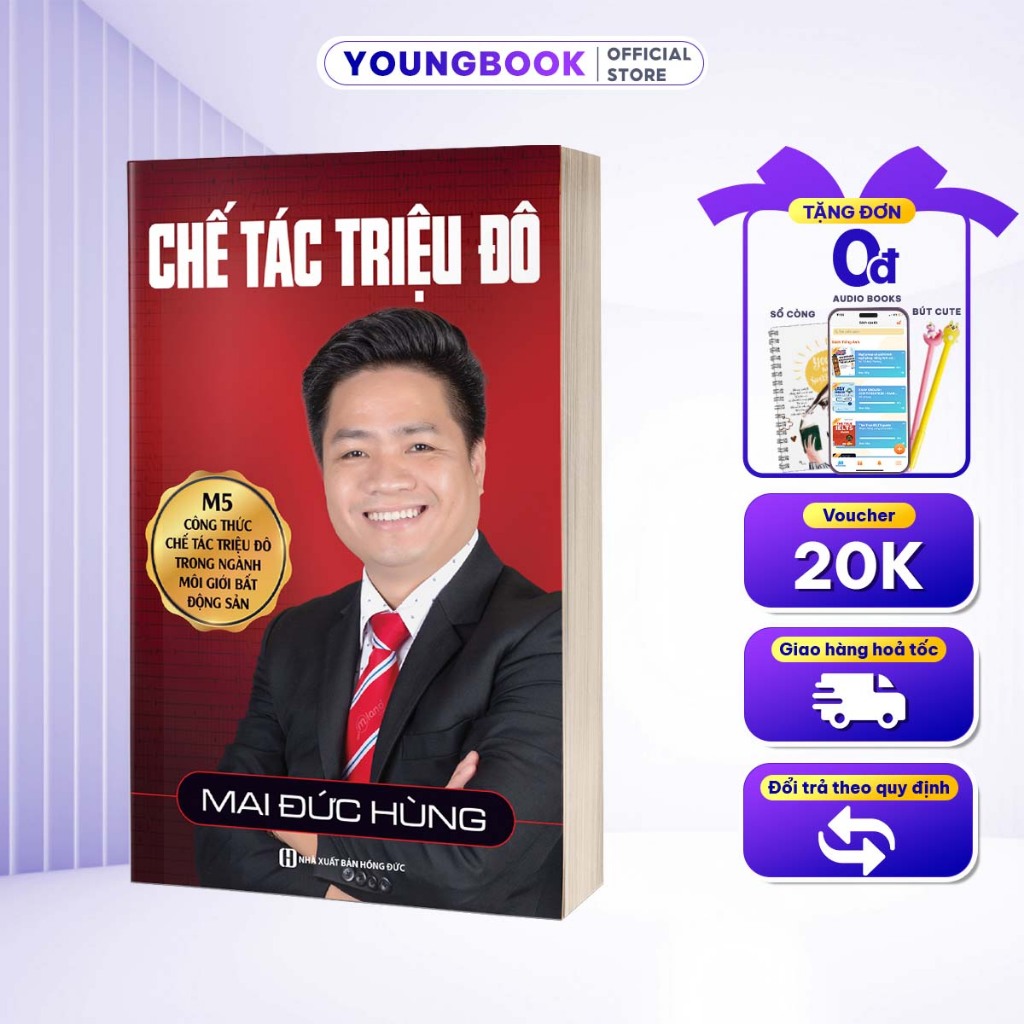 Sách - Chế Tác Triệu Đô - M5 Công Thức Chế Tác Triệu Đô Trong Ngành Môi Giới Bất Động Sản