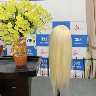 Đầu Canh Chịu Nhiệt 90% Tóc Thật