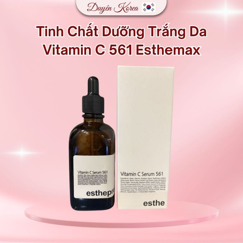 (CHÍNH HÃNG) Tinh Chất Serum Dưỡng Trắng Da Vitamin C 561 Esthemax Dưỡng Trắng Da Và Chống Lão Hóa