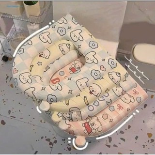  Đệm lót bồn cầu giữ ấm chống vi khuẩn bằng EVA chống thấm in họa tiết xinh xắn 43x39cm Hàng dày loại 1 