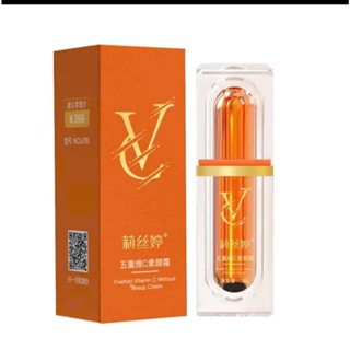 Kem lười nâng tone VC trang điểm lớp makeup nền mịn màng, chống thấm nước làm săn chắc da chứa vitamin C nội địa Trung