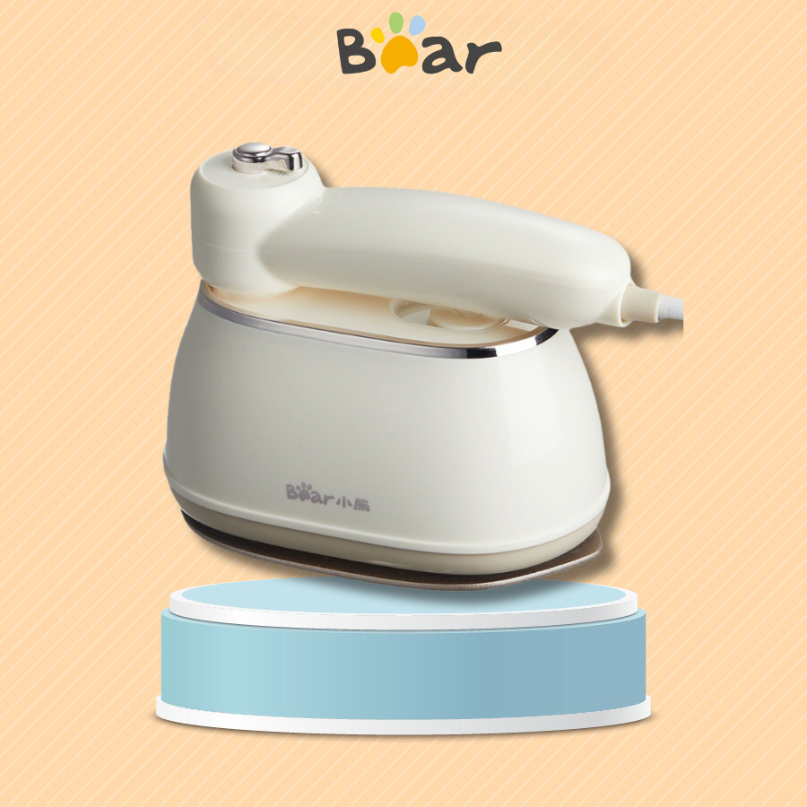 Bàn Ủi Hơi Nước Cầm Tay BEAR DYD-J10Q1, 1050W, Lực Ủi khô/hơi nước, Khử trùng, Bảo Hành 18 Tháng
