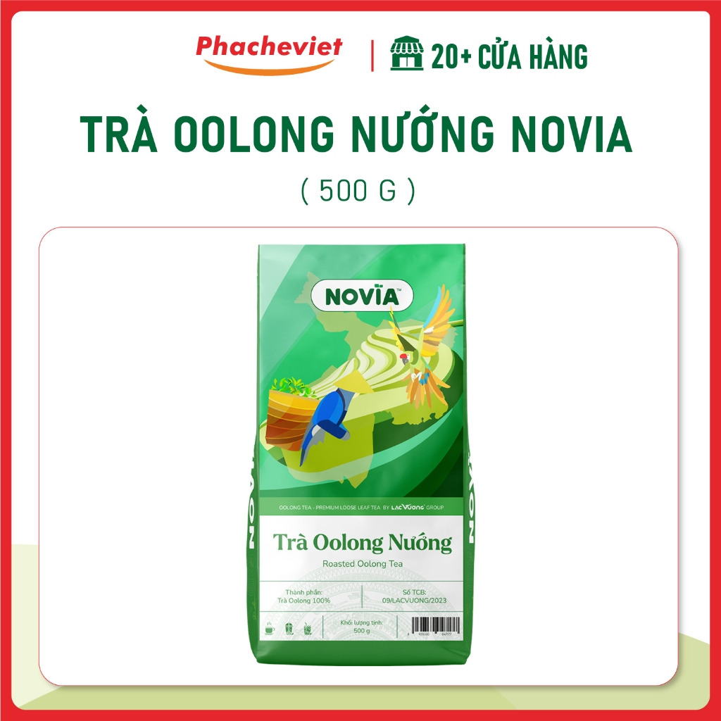 Trà Oolong nướng Novia 500g