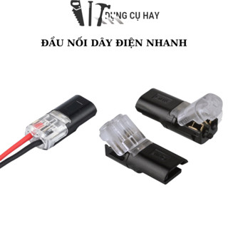 đầu nối dây điện 2 đầu 22-20AWG , cút nối dây điện nhanh theo ý muốn không cần hàn