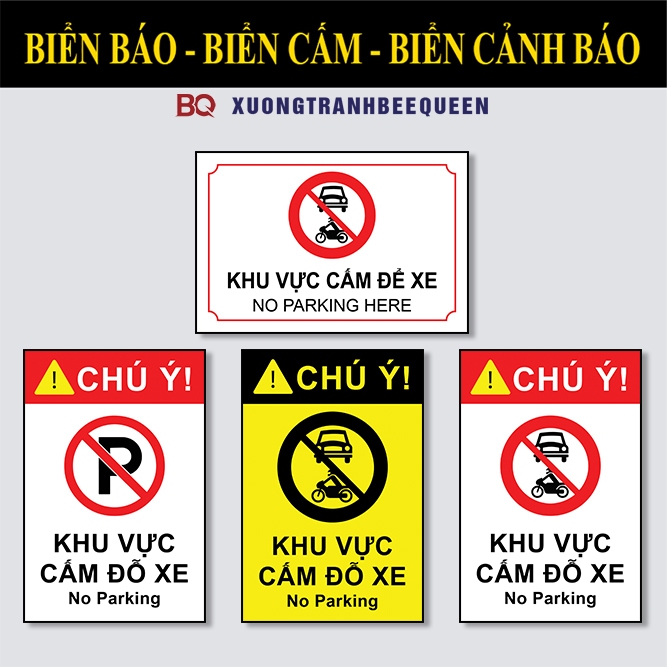 Biển Báo Khu Vực Cấm Đỗ Xe - Biển Cấm Đỗ Xe
