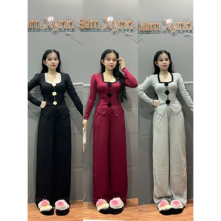 Bộ trang phục nữ Set Quanaodep cao cấp, thoáng mát và thoải mái - Women-ED25