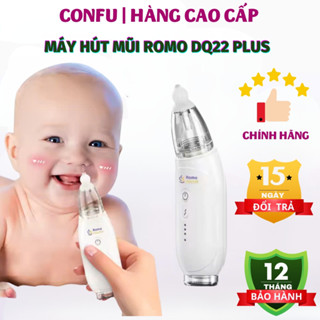 Máy hút mũi cho bé ROMO DQ22 Plus, dụng cụ hút mũi cho trẻ sơ sinh và trẻ nhỏ cao cấp an toàn không đau tổn thương bé