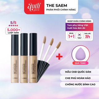 [Đủ tone] Kem che khuyết điểm quốc dân THE SAEM Cover Perfection Concealer SPF28/PA+ CKĐ BEST SELLER