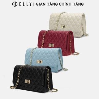 Túi xách nữ thời trang cao cấp ELLY – EL95 (Hai màu Đen Đỏ)