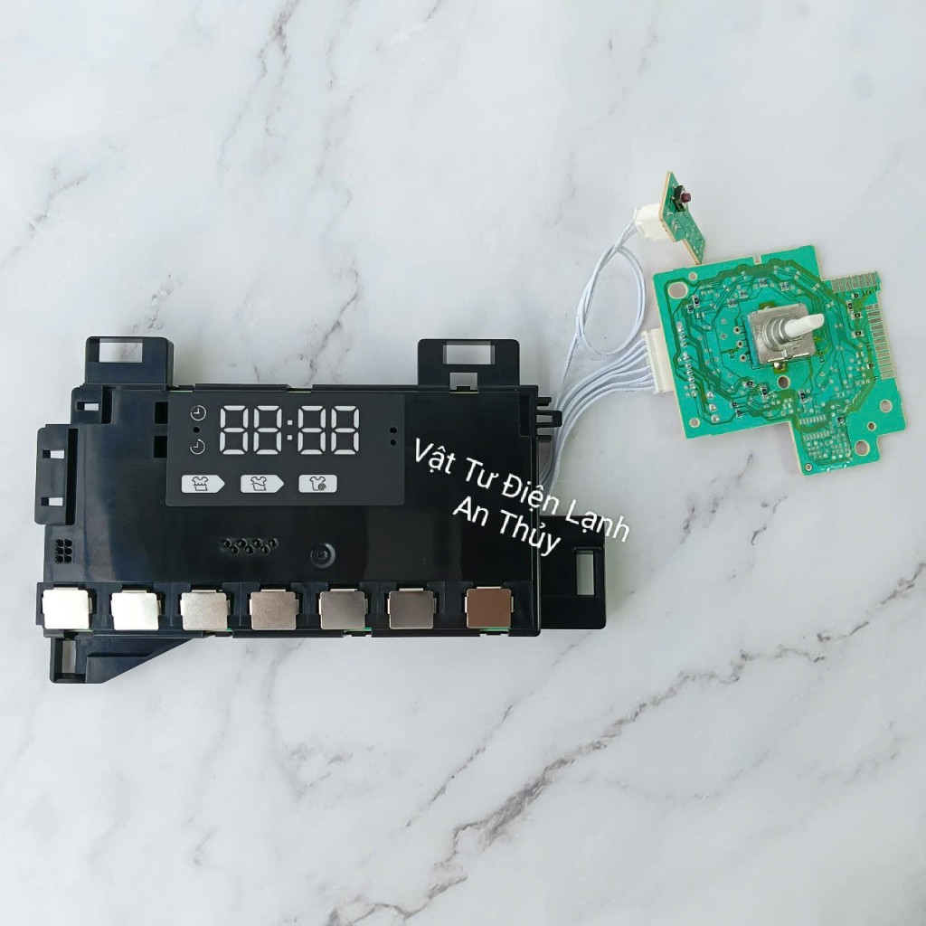 Bo mạch hiển thị máy giặt  AQUA AQD - D850E W, D850E, D950E, D1050E, D900F mới