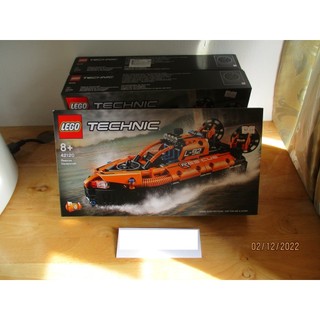 LEGO Technic Rescue Hovercraft 42120 Model Building Kit (457 Pieces, MISB, Genuine LEGO)