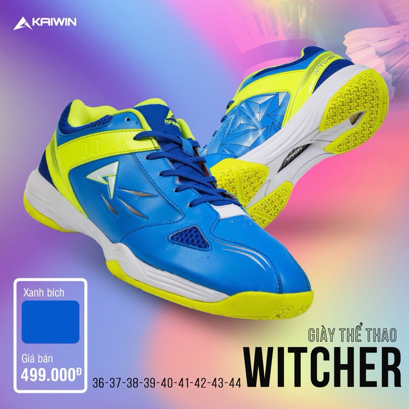 Giày Thể thao Kaiwin Witcher, giày Pickleball, giày cầu lông kaiwin Witcher