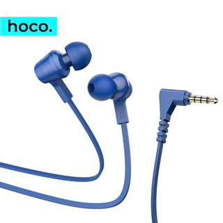  Tai nghe có dây HOCO earphones jack 3.5mm kèm mic đàm thoại dây dẹt chống đứt gẫy cho samsung oppo xiaomi ... 
