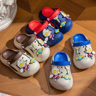 Dép Sục Ultraman Bé Trai GAUKID-G11 - Siêu Nhân Hoạt Hình Mắt To, Ngộ Nghĩnh, Đáng Yêu