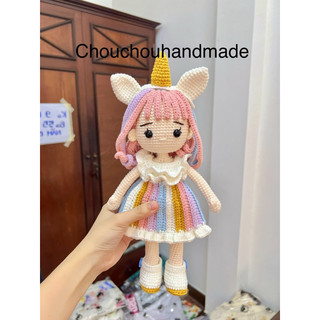 Búp bê len nhồi bông handmade