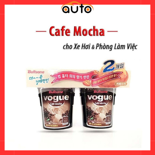 Cốc Sáp Thơm Ô Tô Hương Cafe khử mùi Làm Thơm Xe Ô Tô Văn Phòng,Cốc Sáp Cà Phê Tinh Dầu  Cafe MOCHA