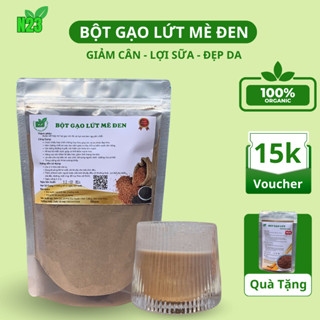 1KG Bột Gạo Lứt Mè Đen N23 Giảm Cân Lợi Sữa, Đẹp Da, Cân Bằng Đường Huyết