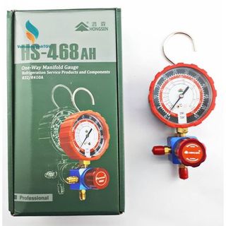 Đồng hồ đo gas r32/r410a hongsen hs-468ah
