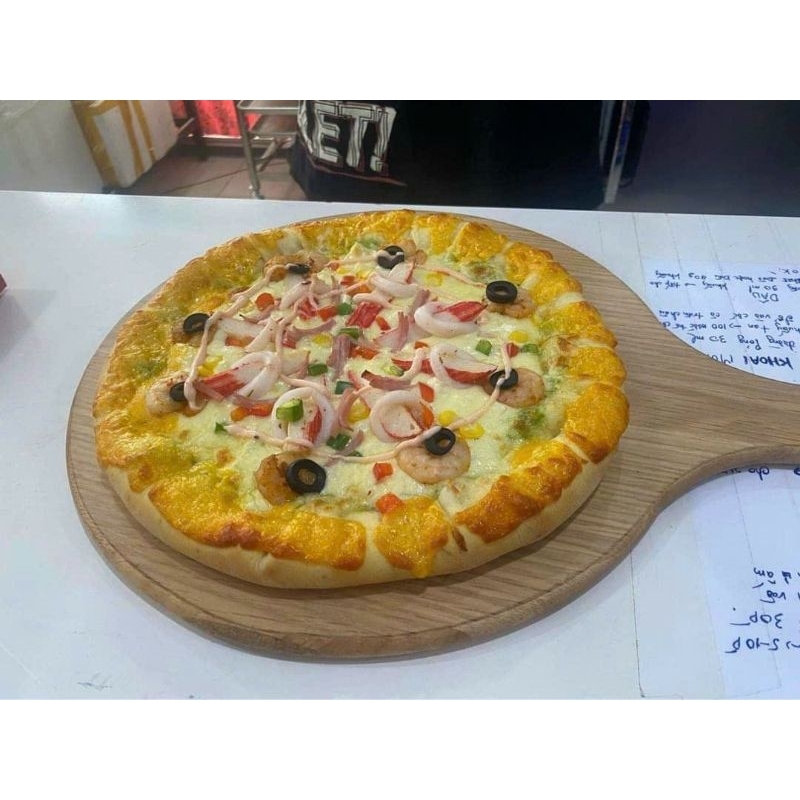 Pizza Xúc Xích  size M - 20cm