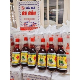  1 Thùng  6 chai  Nước mắm Bé Bầu Cà Ná loại HẠNG I - chai thủy tinh 500ml 
