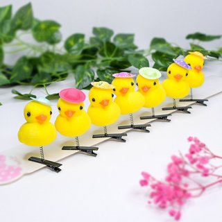 Kẹp Tóc Lò Xo Vịt Gà Gấu Thỏ