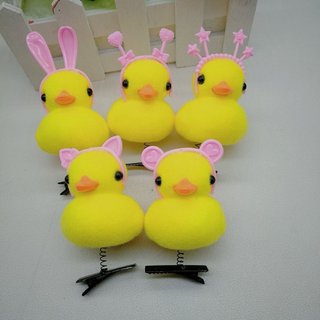 Kẹp Tóc Lò Xo Vịt Gà Gấu Thỏ