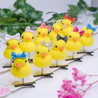 Kẹp Tóc Lò Xo Vịt Gà Gấu Thỏ