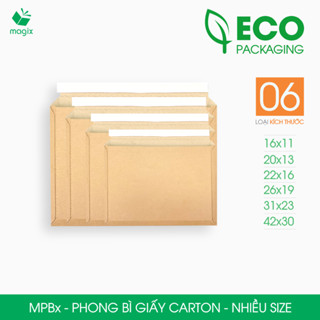 MPB - 100 phong bì carton đóng hàng - Nhiều size - Bìa gói hàng, bìa cứng, bì thư | Magix Packaging
