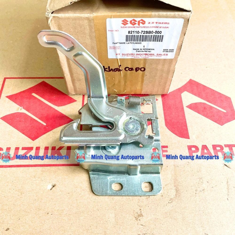 Ổ khóa ngậm capo Suzuki XL7 Ertiga, cơ cấu khóa capo suzuki xl7 ertiga, chốt khóa suzuki xl7 ertiga.