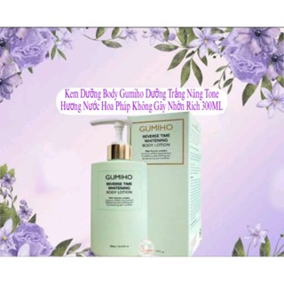 Kem Dưỡng Body Gumiho Dưỡng Trắng Nâng Tone Hương Nước Hoa Pháp Không Gây Nhờn Rích 300ML