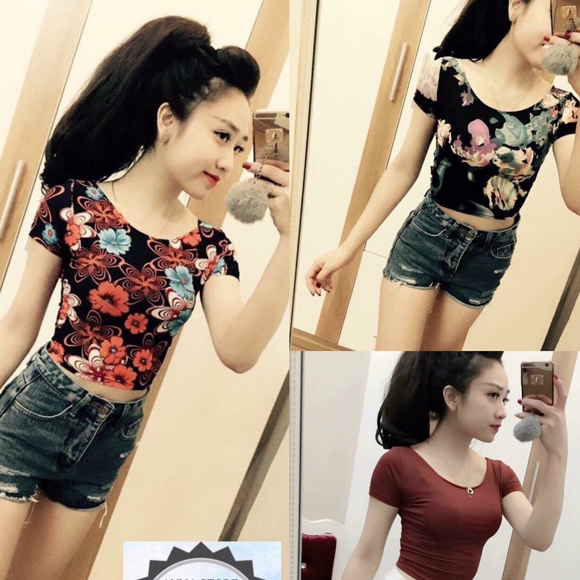 Áo Hoa Nữ Anna Store Sang Chảnh