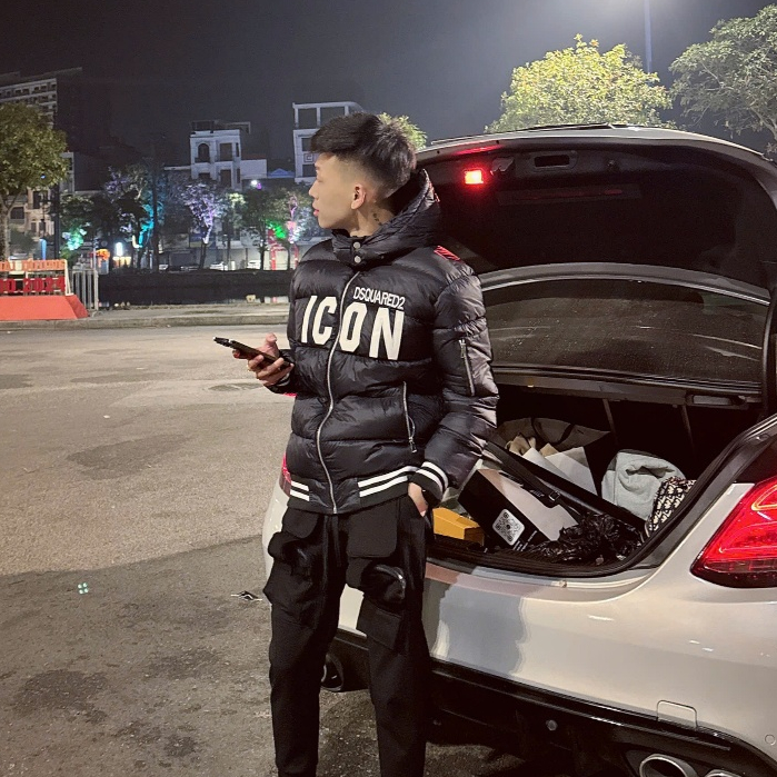  Áo Khoác Phao Nam Kiểu Thêu Da Chất Liệu Lông Vũ Thời Trang Nam Kiểu Dáng Khoác Ngoài 