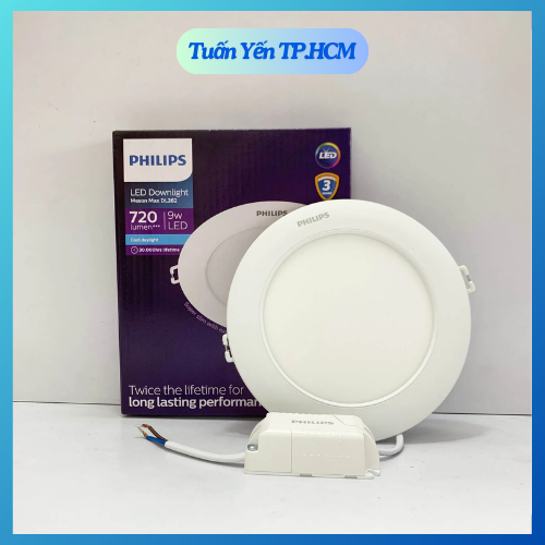 Đèn led âm trần Philips Downlight Meson Max DL262 9W ánh sáng trắng