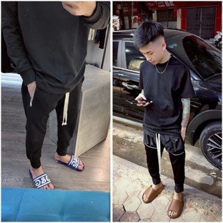 Quần Jogger Nam Siêu Cấp Mà Đen DSQ Hai Khóa Túi Chất Liệu Umi Cotton Co Dãn Thời Trang Nam Đủ Size Từ S M L XL