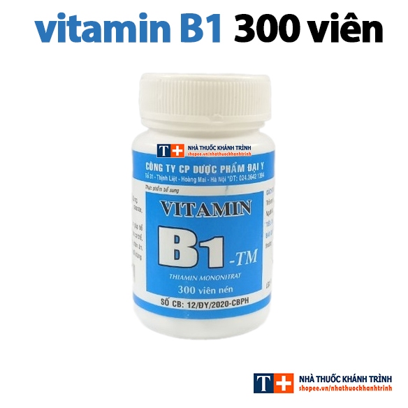 Vitamin B1, lọ 300 viên