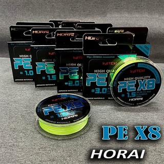Dây PE Horai cuộn 100m, dây câu cá, cước cần câu
