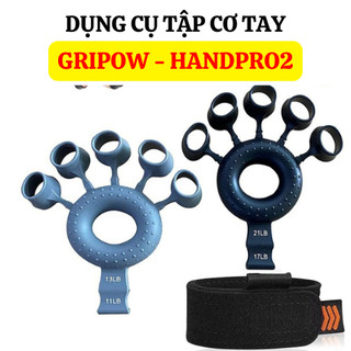  Dụng Cụ Tập Cơ Tay Gripow Handpro Tập Gân Cơ Cổ Tay 11-13LB 17-21LB Chất Liệu Bằng Silicone 