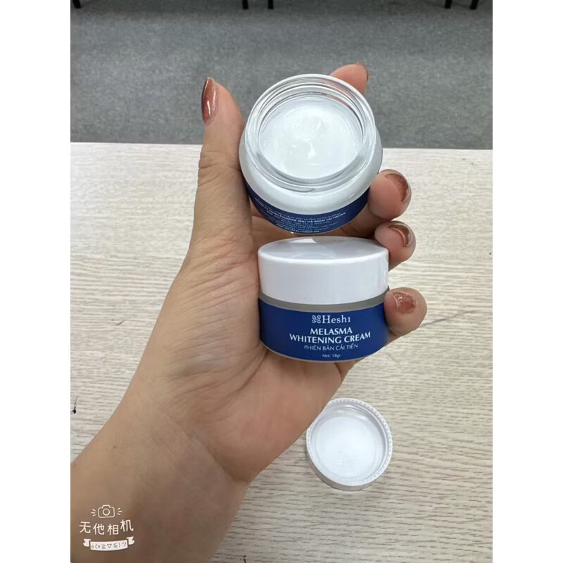 Kem dưỡng trắng mờ thâm nám heshi lọ 18g