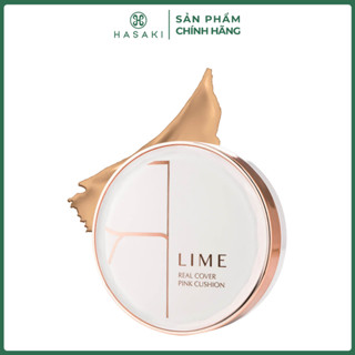 Phấn Nước Lime Real Cover Pink Cushion SPF 50+/PA+++ Kiềm Dầu 20g Hasaki Chính Hãng