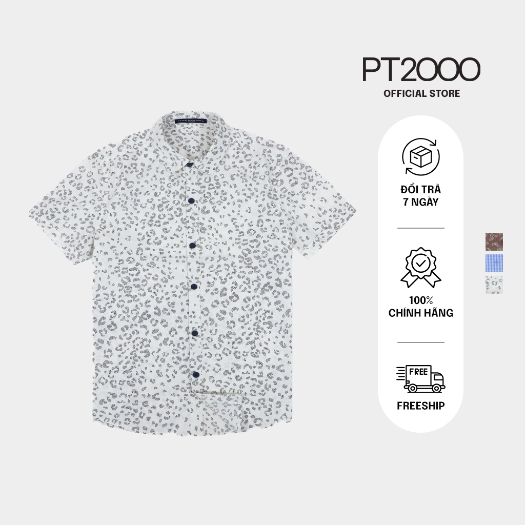 PT2000 FASHION - Áo sơ mi nam tay ngắn (SMM-N731)